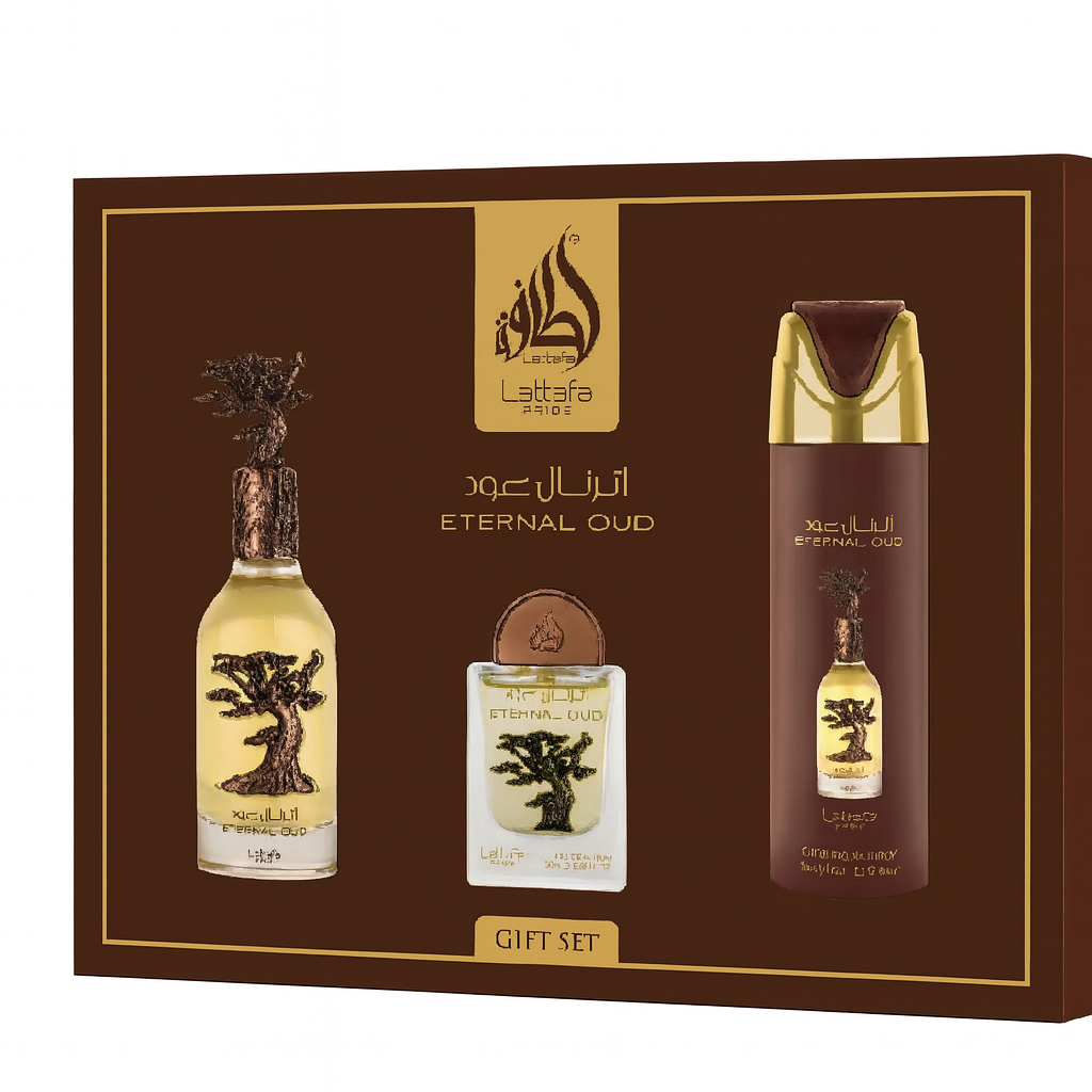 Eternal Oud Lattafa Gift set