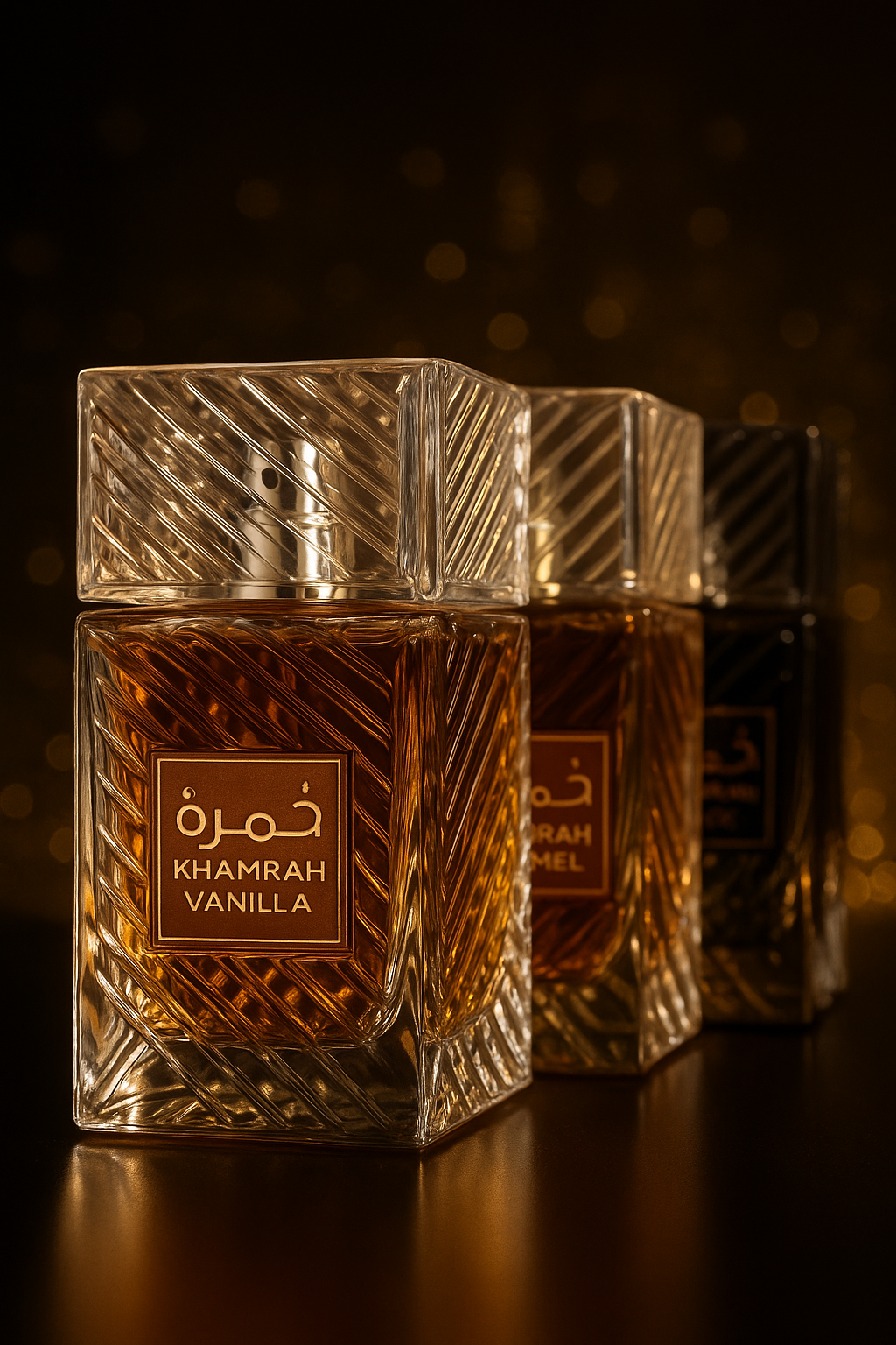 Khamrah Set 3x30ml Vanille,Caramel & Original BAREEQ