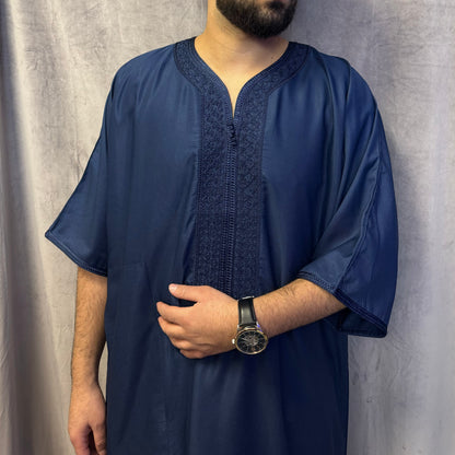 Premium Jalabiya Navyblau