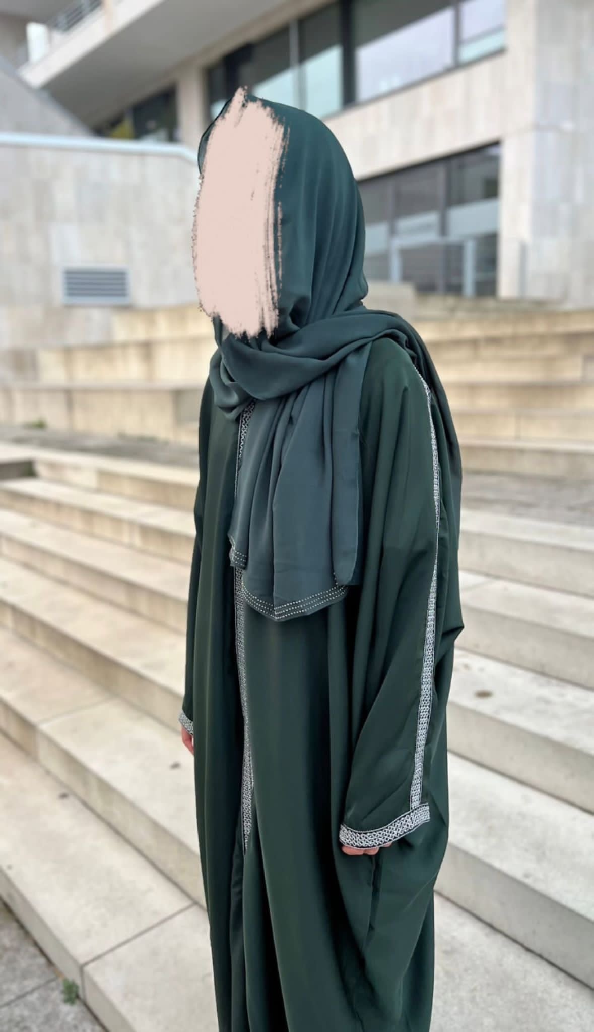 Abaya Amura + Kopftuch