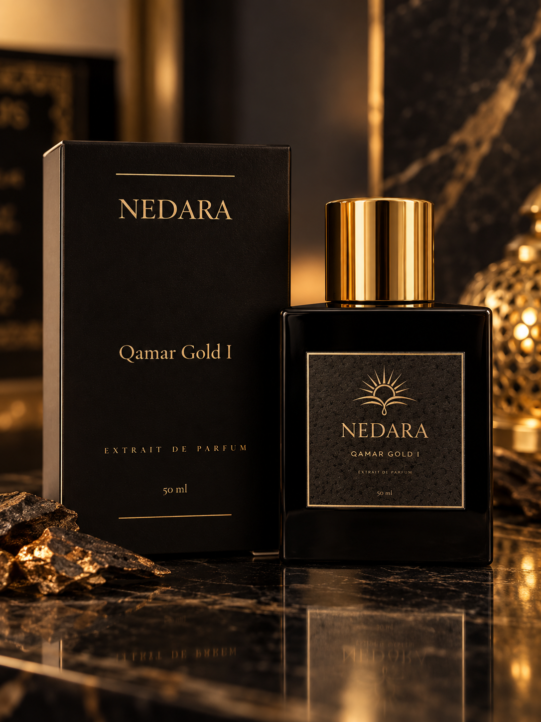 NEDARA - Qamar Gold - 50ml - Extrait de Parfum