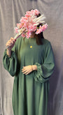 Ballon Abaya + Khimar Grün