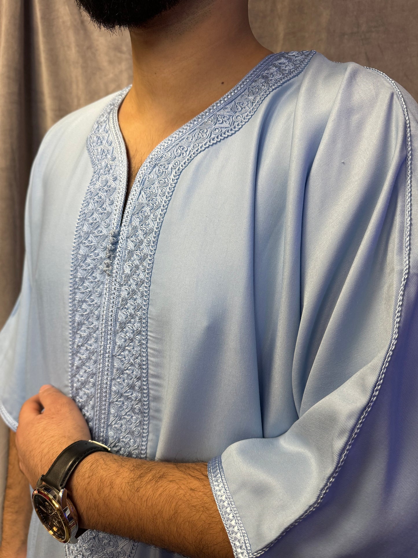 Premium Jalabiya Babyblau