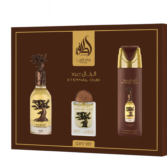 Eternal Oud Lattafa Gift set