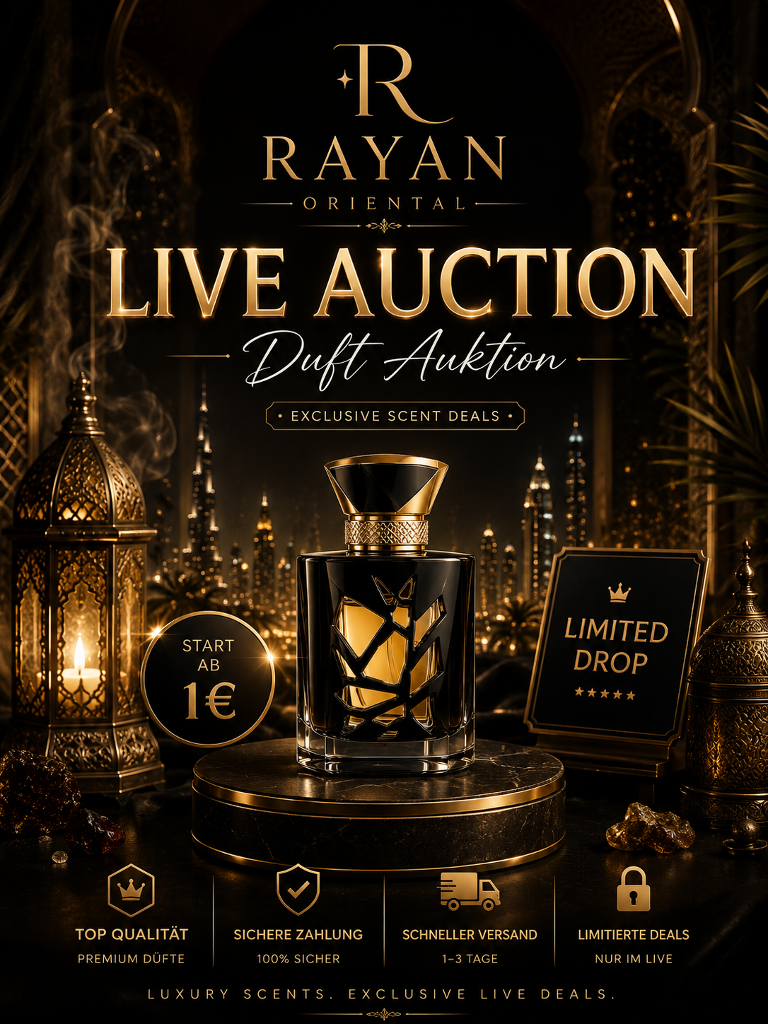 ✨ RAYAN ORIENTAL – LIVE DUFT AUKTION ✨