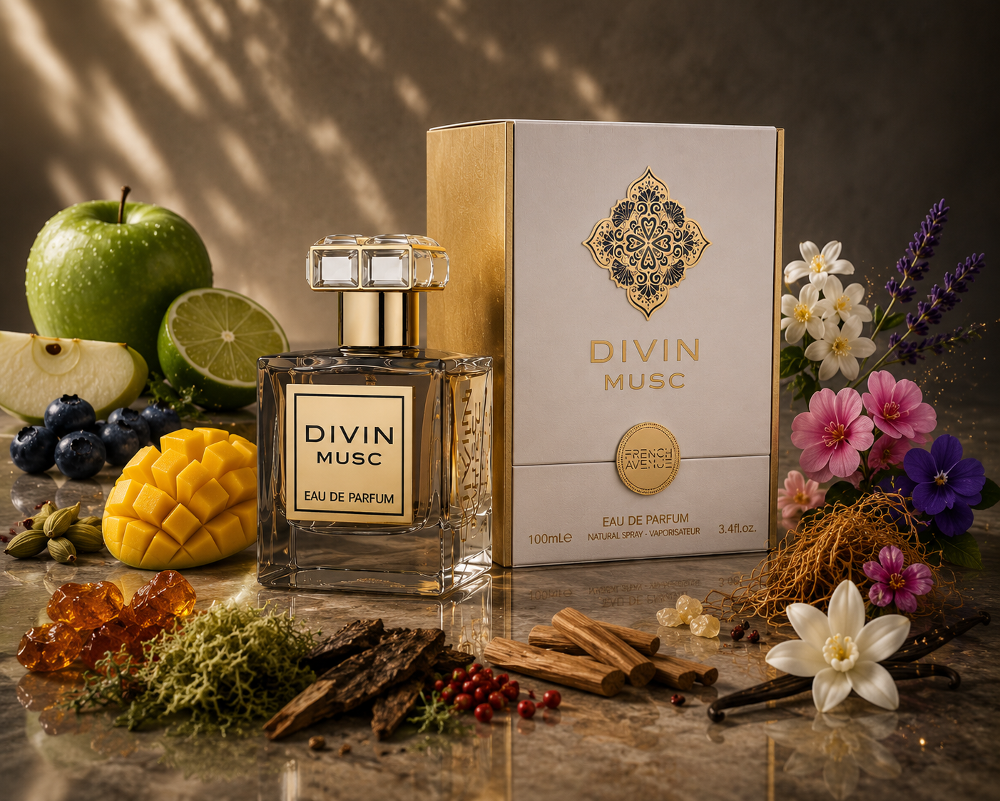 Divin Musc
FRENCH AVENUE 100ml EDP