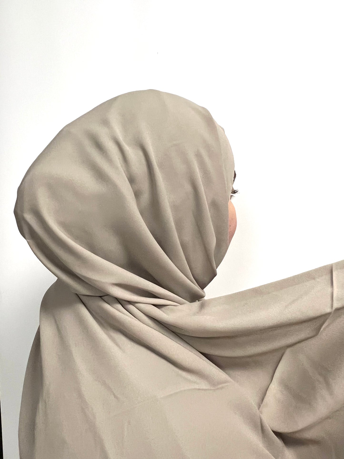 Krepp Hijab